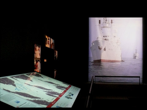 VOYAGE AT THE END OF THE SEA, Port Musée Douarnenez, 2008
