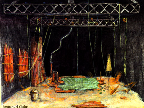 ABOU ON THE MOON, Théâtre Gérard Philipe de St Denis, 1993