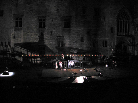 LE ROI LEAR, Cour d'honneur du Palais des Papes, 2007