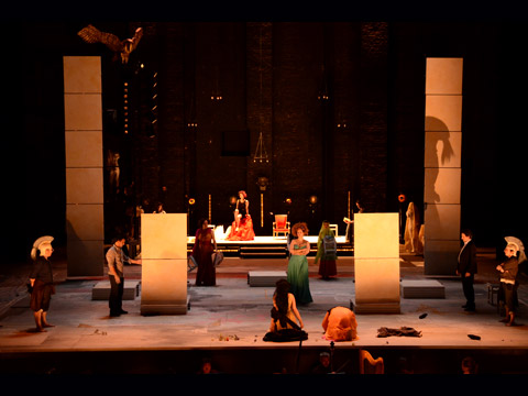 LE COURONNEMENT DE POPP&Eacute;E, Op&eacute;ra de Lille, 2012