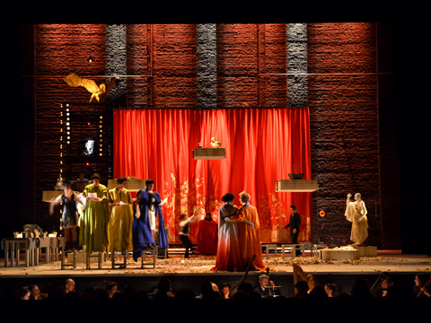 LE COURONNEMENT DE POPP&Eacute;E, Op&eacute;ra de Lille, 2012